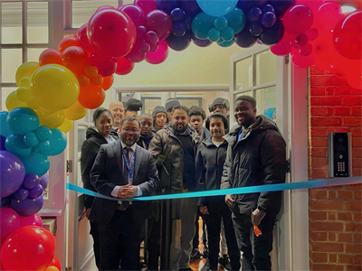 Wapping Youth Centre ribbon cutting